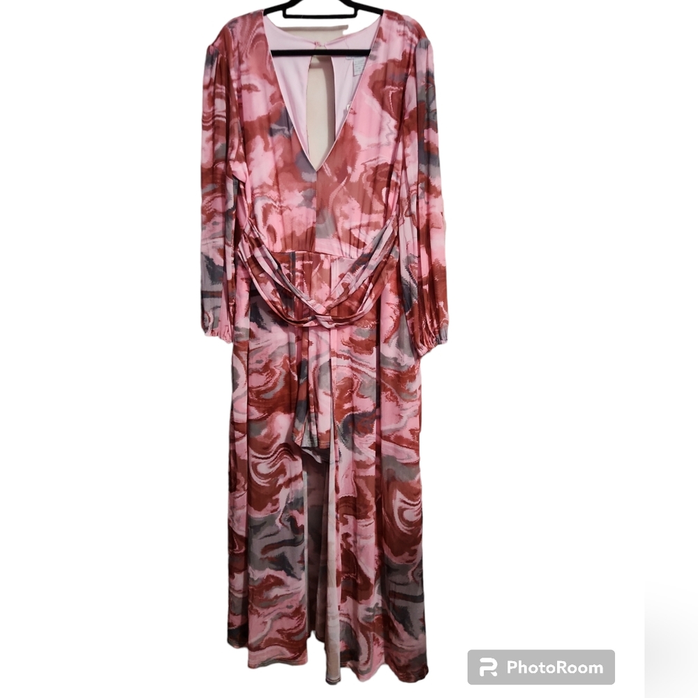 Ashley Stewart The Sheri Romper stretchy Party size 4x